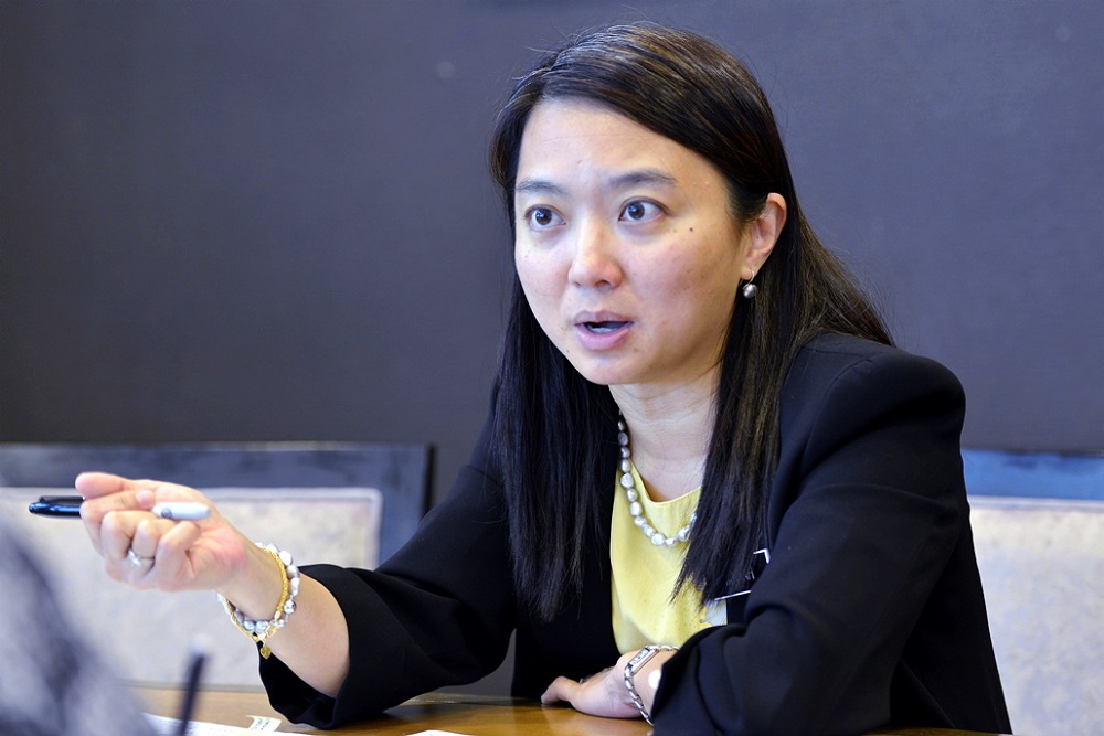 Deputy Women, Family and Community Development Minister Hannah Yeoh speaks during an interview with Malay Mail in Kuala Lumpur September 5, 2018. u00e2u20acu201d Picture by Ham Abu Bakar