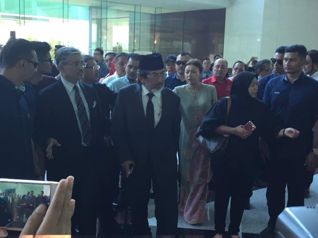 Tan Sri Musa Aman before his swearing-in ceremony as Sungai Sibugai assemblyman at the State Legislative Assembly in Kota Kinabalu September 5, 2018. u00e2u20acu201d Picture by Julia Chan