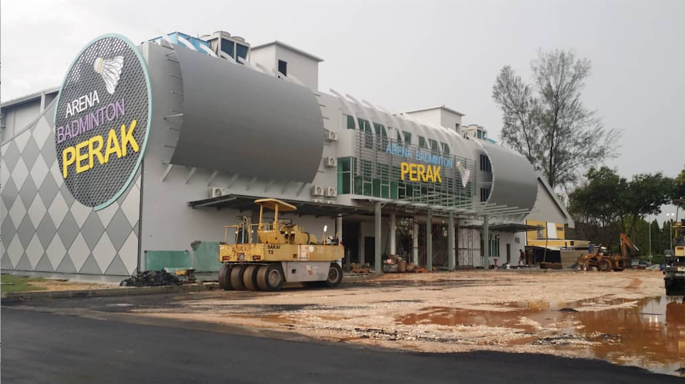 The Sukma badminton games will be conducted as per schedule at the Ipoh Sports Complex badminton venue in Ipoh September 8, 2018. u00e2u20acu201d Picture by Marcus Pheong