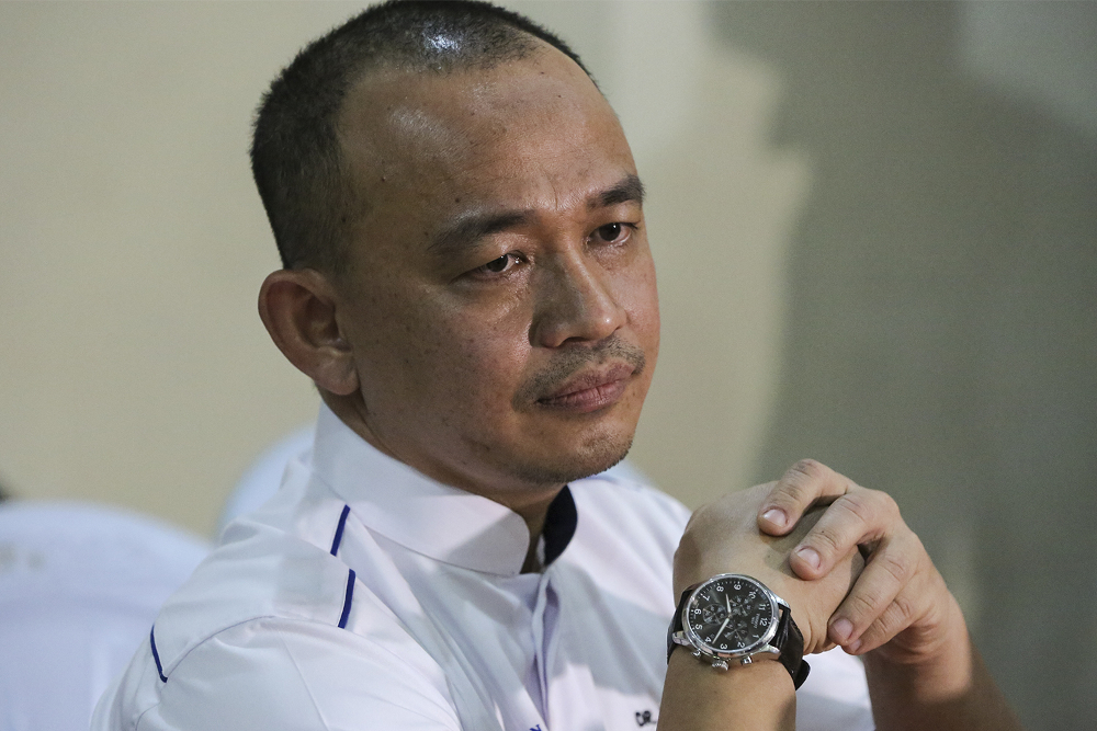 Education Minister Maszlee Malik is seen after a meeting with a group of students in Kuala Lumpur September 12, 2018. u00e2u20acu201d Picture by Azneal Ishak
