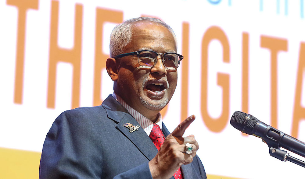 Deputy Human Resource Minister Datuk Mahfuz Omar attends u00e2u20acu02dcThe Future of HR in the Digital Erau00e2u20acu2122 in George Town September 20, 2018. u00e2u20acu201d Picture by Sayuti Zainudin