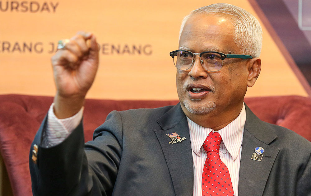 Deputy Human Resource Minister Datuk Mahfuz Omar attends u00e2u20acu02dcThe Future of HR in the Digital Erau00e2u20acu2122 in George Town September 20, 2018. u00e2u20acu201d Picture by Sayuti Zainudin