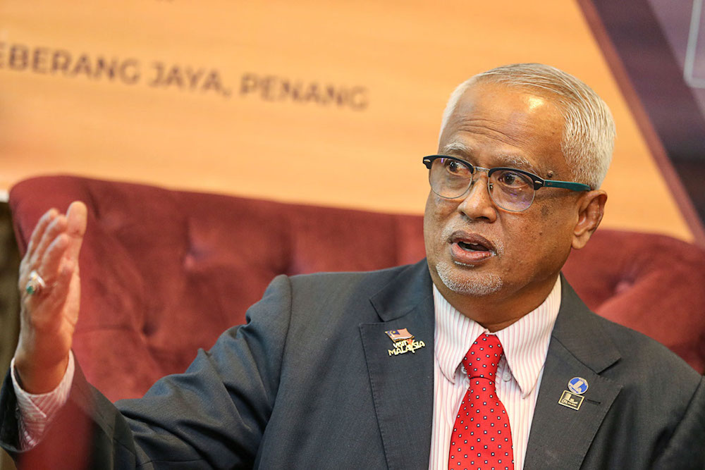 Deputy Human Resource Minister Datuk Mahfuz Omar attends u00e2u20acu02dcThe Future of HR in the Digital Erau00e2u20acu2122 in George Town September 20, 2018. u00e2u20acu201d Picture by Sayuti Zainudin