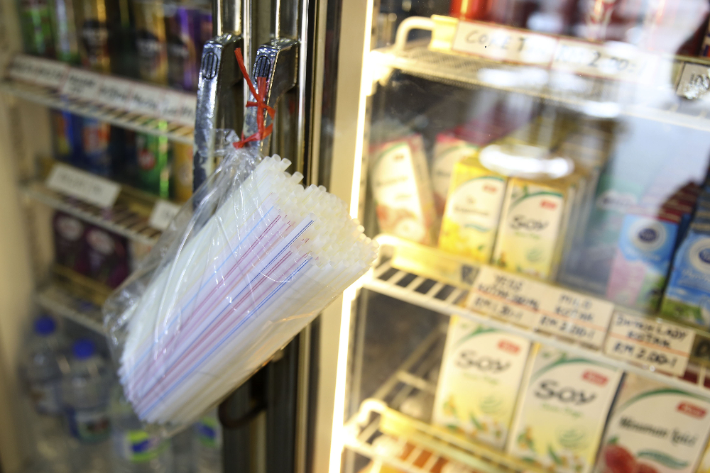 Plastic straws are seen at restaurant in Kuala Lumpur September 22, 2018. u00e2u20acu201d Picture by Yusof Mat Isa