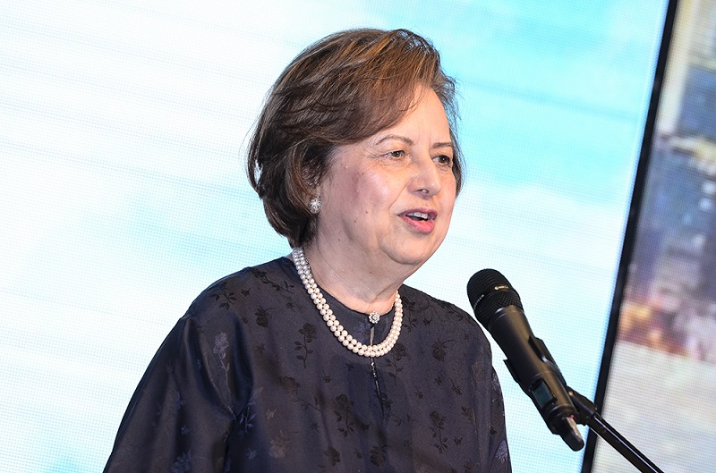 PNB group chairman Tan Sri Zeti Akhtar Aziz speaks during the launch of ASNBu00e2u20acu2122s two new variable price unit trust funds in Kuala Lumpur September 27, 2018. u00e2u20acu201d Picture by Miera Zulyana