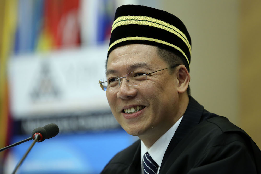 Deputy Dewan Rakyat Speaker Nga Kor Ming speaks during a mock debate involving the Young Presidentsu00e2u20acu2122 Organisation Malaysia Chapter (YPO) at Dewan Rakyat in Kuala Lumpur September 28, 2018. u00e2u20acu201d Picture by Yusof Mat Isa