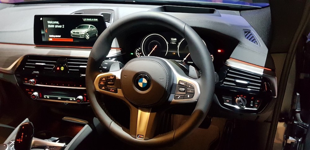 The cockpit of the new 630i GT. — Picture by YS Khong