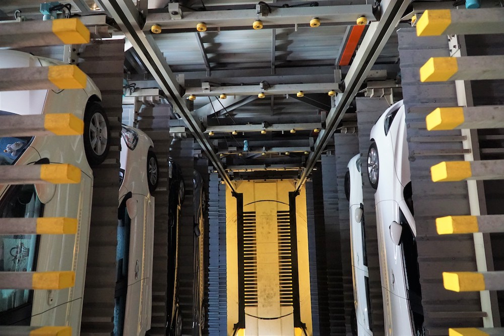 Another view of cars decked up to save space. — Picture courtesy of M Summit Group