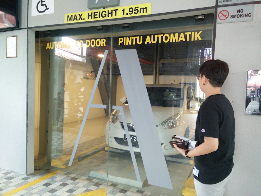 Upon descending, the cars are rotated 180 degrees, ready to be driven off. — Picture courtesy of M Summit Group