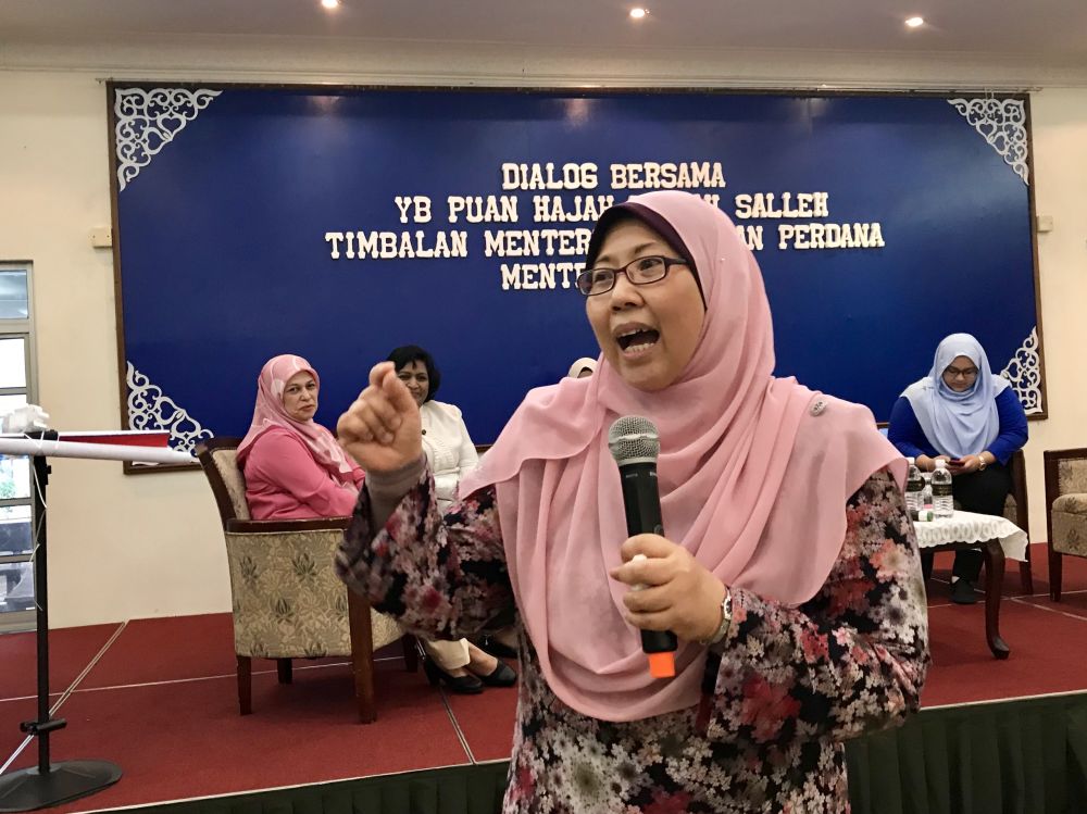 Fuziah says Putrajaya is firm on its stance against LGBT culture and will not compromise on Shariah laws. u00e2u20acu2022 Picture by Ben Tan