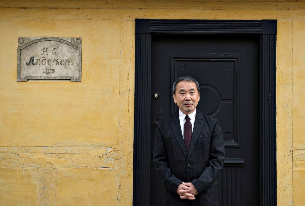 Japanese writer Haruki Murakami, laureate of Hans Christian Andersen Literature Award 2016, is seen outside HC Andersen's house in Odense, Denmark October 30, 2016. u00e2u20acu201d Reuters pic
