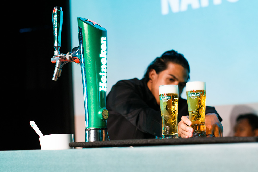 All eyes on that perfect pint.