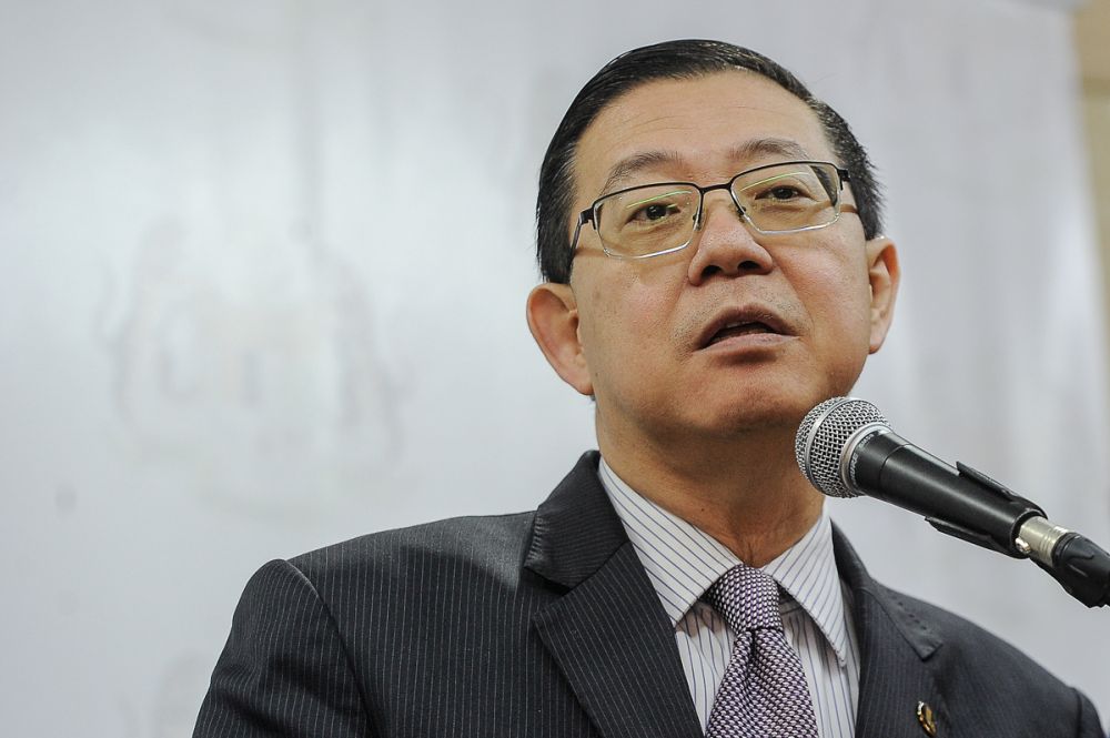 Lim Guan Eng speaks during a press conference at the Ministry of Finance in Putrajaya September 25, 2018. u00e2u20acu201d Picture by Shafwan Zaidon