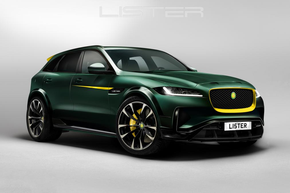 Listeru00e2u20acu2122s Jaguar F-Pace-based LFP SUV. u00e2u20acu201d Picture by Lister Motor Company via AFP 