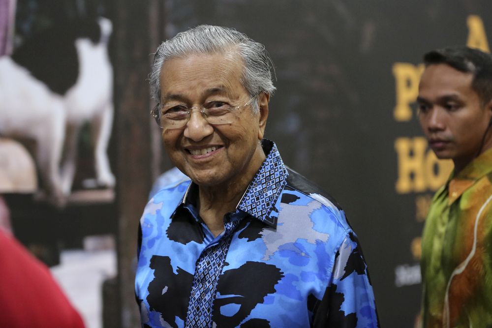 Prime Minister Tun Dr Mahathir Mohamad is pictured during the National Art Galleryu00e2u20acu2122s 60th anniversary in Kuala Lumpur September 4, 2018. u00e2u20acu201d Picture by Azneal Ishaknn