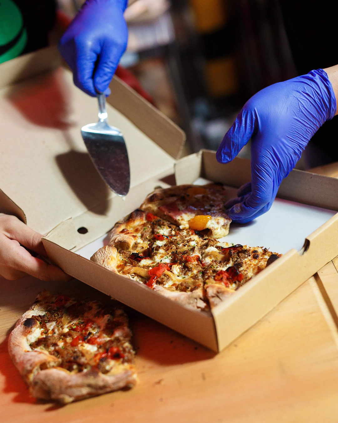 The burger specialists are carving out a name for themselves in the world of pizza. — Picture via Instagram/tiffinevent