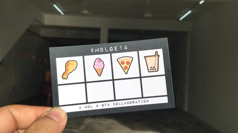 The voting ballot for myBurgerLab’s own ‘general election’. — Picture via Facebook/myBurgerLab