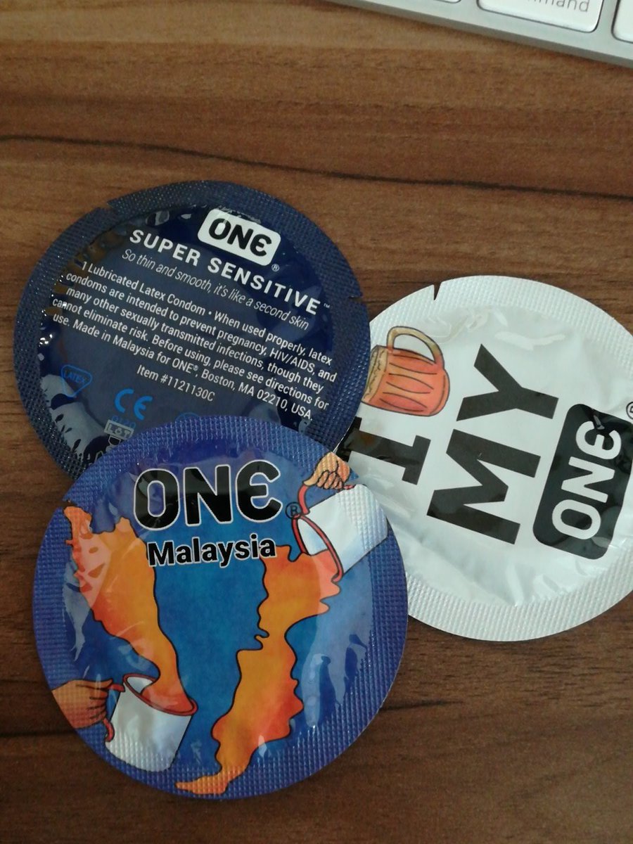 The limited edition series is dedicated to providing users with flavoured condoms inspired by Malaysian food. — Picture via Twitter/mAAdJimi