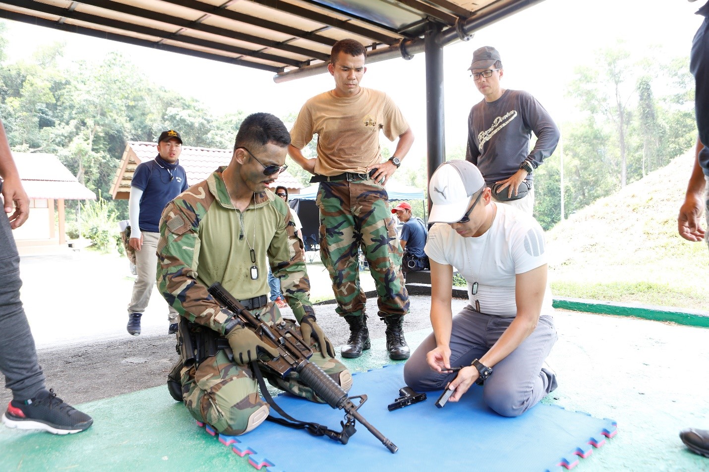Real Paskal soldiers are expected to pass several screening tests to prove their mental and physical capability to serve. — Picture courtesy of GSC