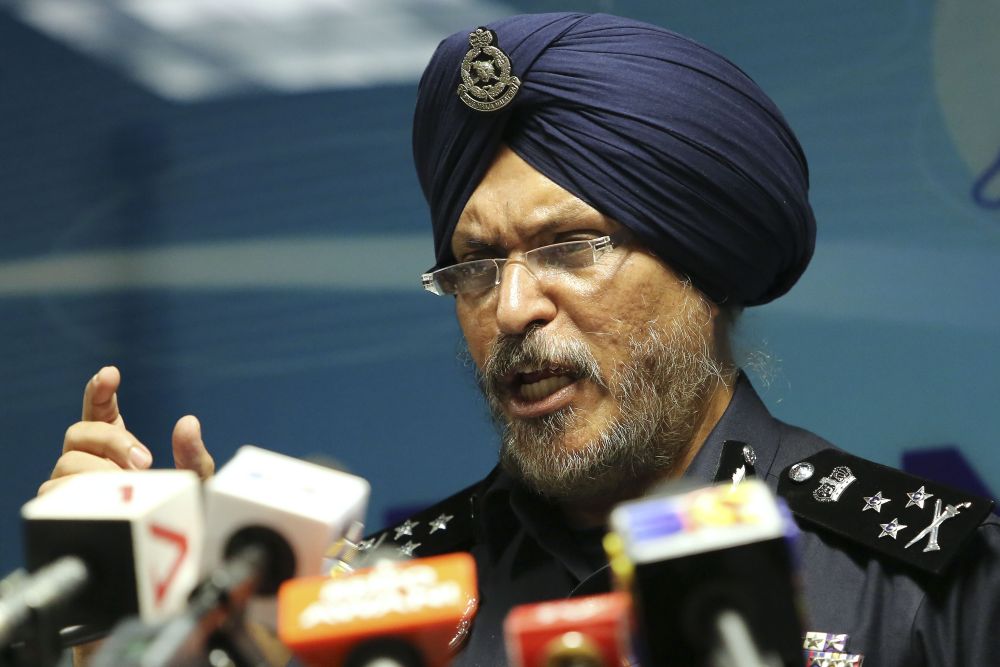 Datuk Seri Amar Singh Ishar Singh speaks during a press conference at at the CCID headquarters in Kuala Lumpur this morning, September 28, 2018. u00e2u20acu2022 Picture by Yusof Mat Isa