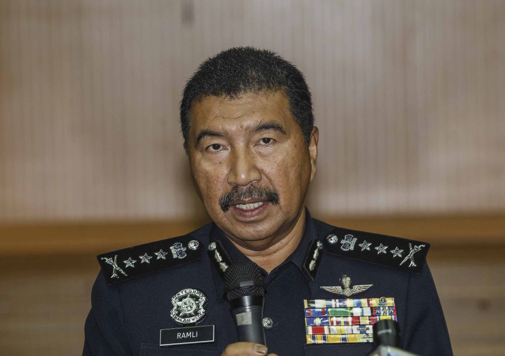 Datuk Ramli Din speaks during a press conference at Pusat Permata Kurnia in Kuala Lumpur September 20, 2018. u00e2u20acu201d Picture by Firdaus Latifn