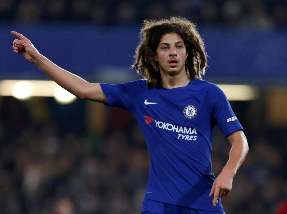 Not all of the Bundesliga Brits have been as successful as Sancho, but RB Leipzig coach Julian Nagelsmann is already impressed by dreadlocked defender Ampadu.— Action Images via Reuters