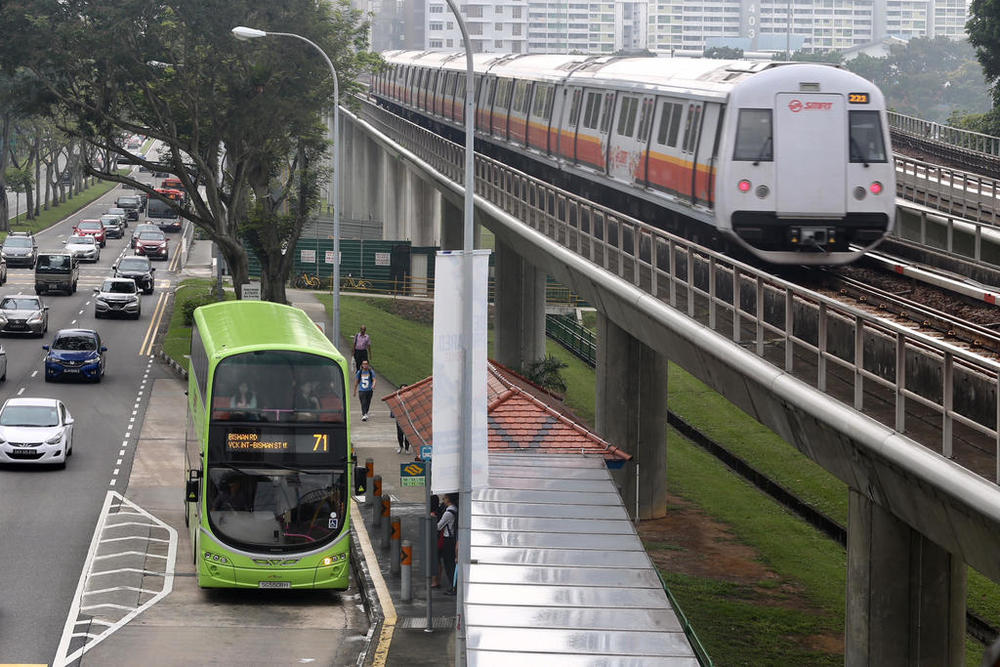 After three consecutive years of decreases, Singapore public transport fares could increase by up to 4.3 per cent next year as the new formula kicks in. u00e2u20acu201d TODAY pic