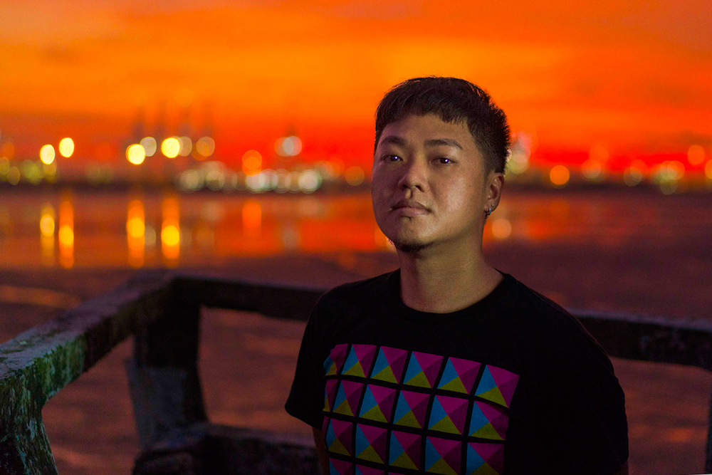 This undated handout photo released by Akanga Film Asia on September 26, 2018 shows the movie ‘A Land Imagined’ Singaporean writer/director Yeo Siew Hua in Johor Baru. — AFP pic