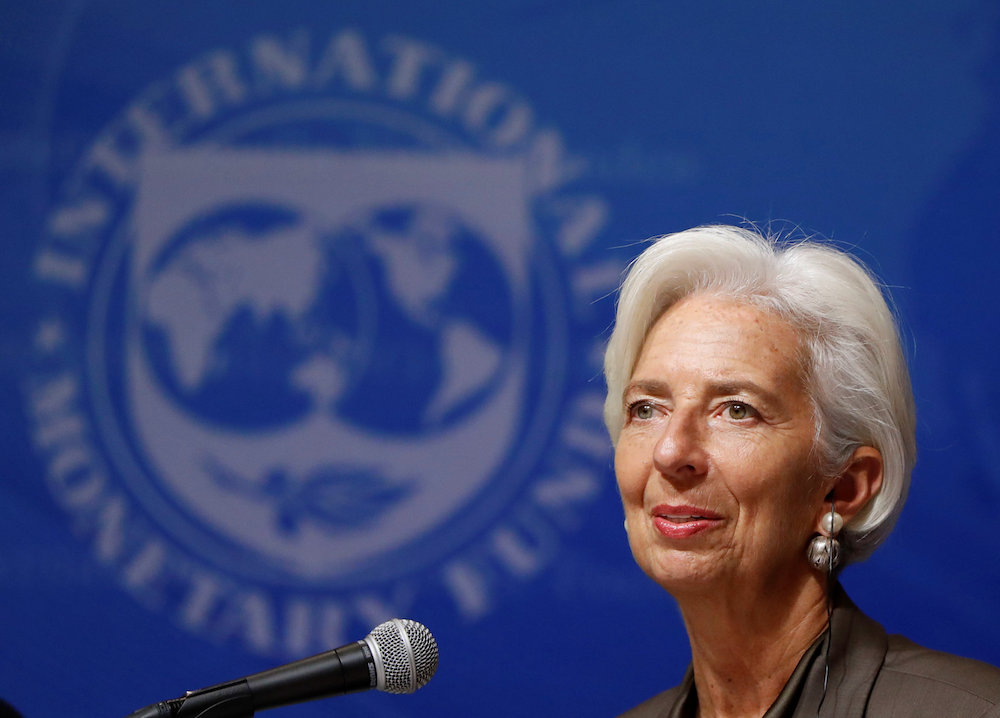 Christine Lagarde, International Monetary Fund (IMF) Managing Director, attends a news conference in Tokyo October 4, 2018. u00e2u20acu201d Reuters pic