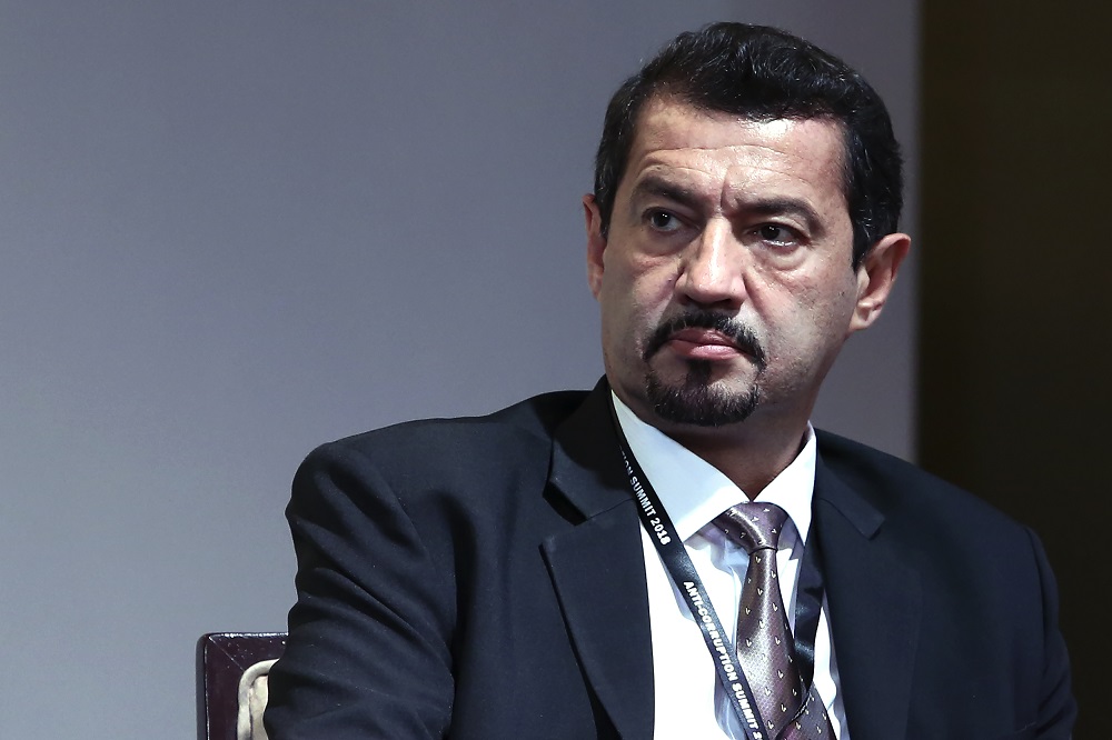 Former PetroSaudi International executive Xavier Andre Justo attends the Anti-Corruption Summit 2018 at the Istana Hotel in Kuala Lumpur October 30, 2018. u00e2u20acu201d Picture by Yusof Mat Isa