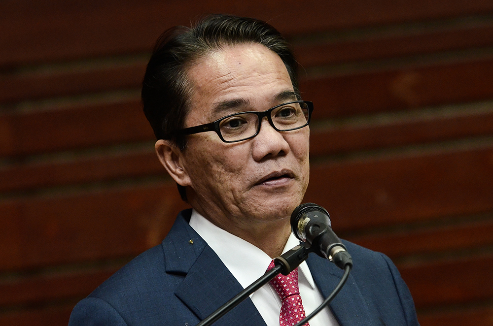 Minister in the Prime Ministeru00e2u20acu2122s Department, Datuk Liew Vui Keong, gives a speech during the u00e2u20acu02dcLaw Reform Talku00e2u20acu2122 in Universiti Malaya October 10, 2018. u00e2u20acu201d Picture by Miera Zulyana