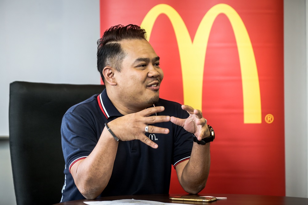 Fairul has 111 outlets under his watch with about 5,000 crew members.