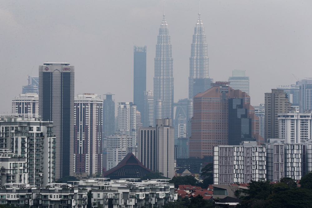 A general view of the Kuala Lumpur skyline, October 18, 2018. u00e2u20acu201d Picture by Ahmad Zamzahuri