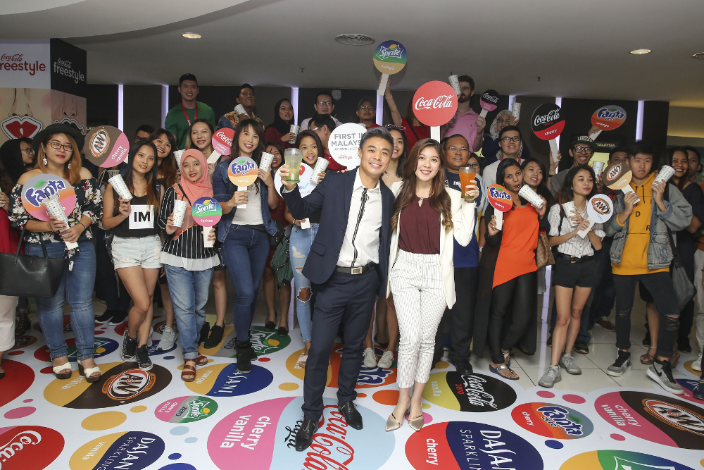 With more than 50 flavours to choose from, consumers will be spoilt for choice with Coca-Cola Freestyle. — Picture by Yusof Mat Isa