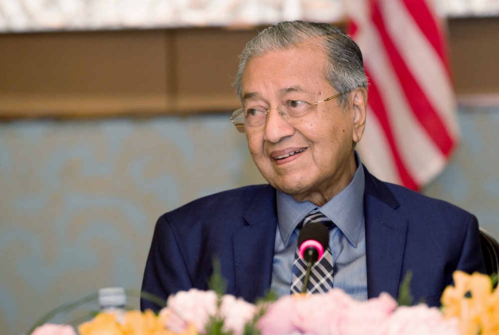 Prime Minister Tun Dr Mahathir Mohamad gives a speech at Chulalongkorn University in Bangkok October 25, 2018. u00e2u20acu201d Bernama pic
