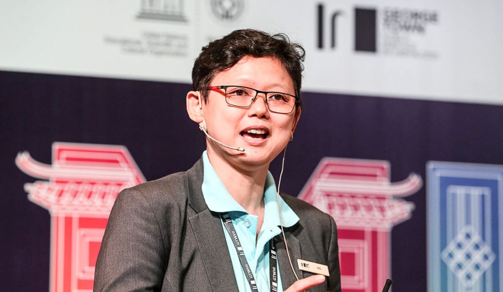 General Manager of George Town World Heritage Incorporated Ang Ming Chee speaks at the Bayview Hotel in George Town October 2, 2018. u00e2u20acu201d Picture by Sayuti Zainudin