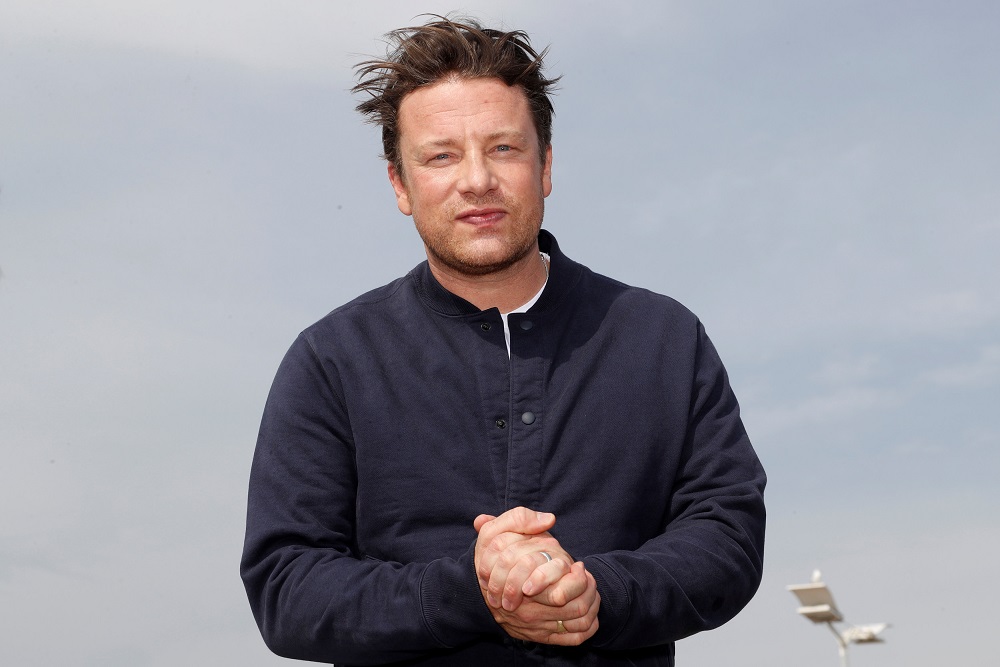 Chef Jamie Oliver poses during a photocall at the annual MIPCOM television programme market in Cannes, France, October 15, 2018. u00e2u20acu201d Reuters pic