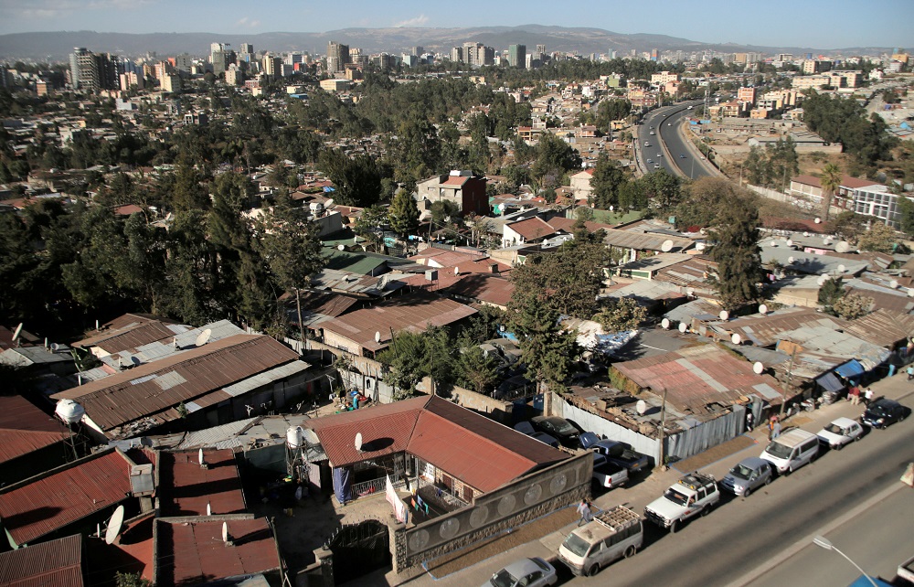An aerial view shows residential estates in Addis Ababa, Ethiopia February 15, 2018. u00e2u20acu201d Reuters pic