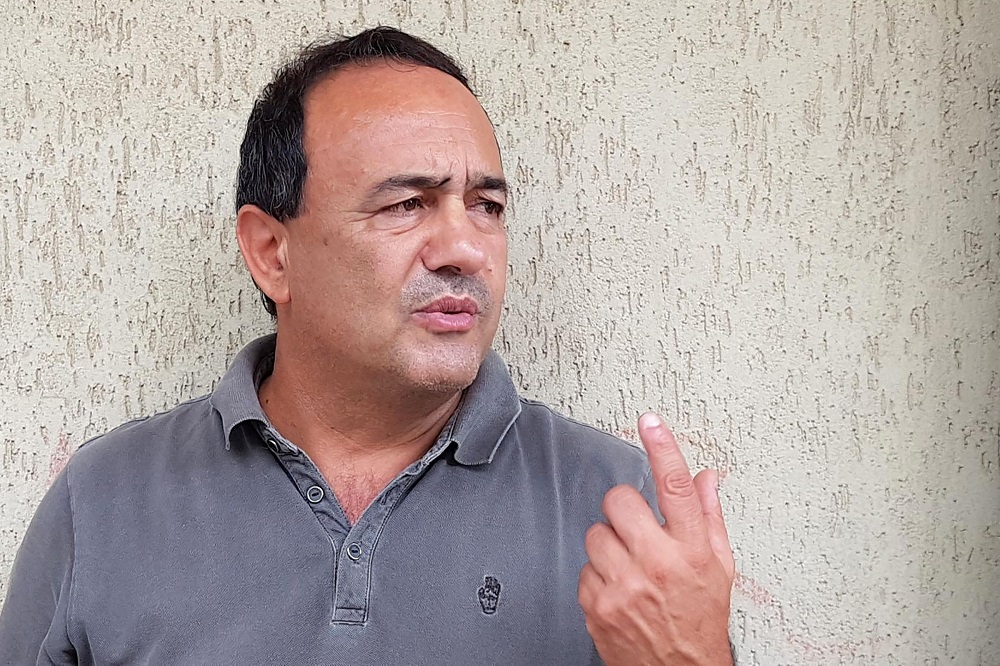 Domenico Lucano, the mayor of Calabrian town of Riace, speaks to AFP on October 17, 2018 in Caulonia, southern Italy. u00e2u20acu201d AFP pic  