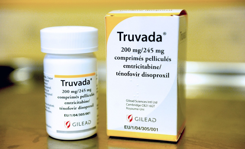 This file photograph taken on May 11, 2012, shows a box of anti-retroviral drug Truvada displayed on a table in a hospital of the northern French city of Bethune. u00e2u20acu201d AFP pic