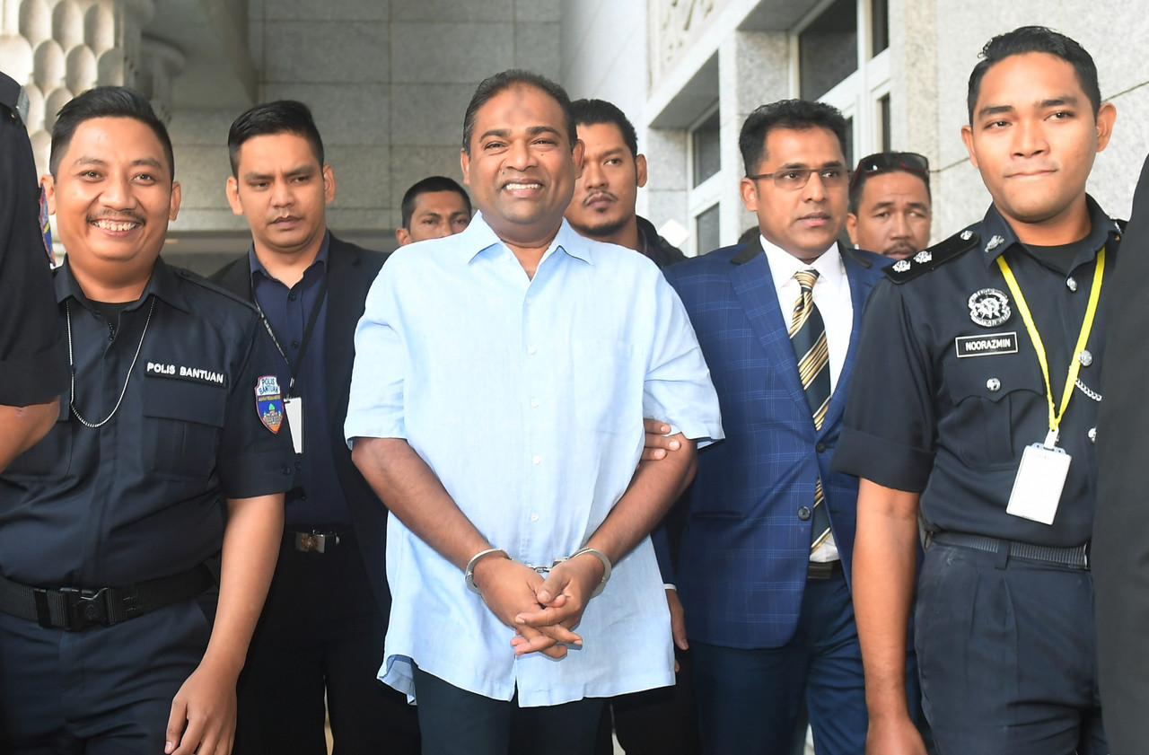 Baling MP Datuk Seri Abdul Azeez Abdul Rahim at the Magistrate Court in Putrajaya October 5, 2018. u00e2u20acu201d Bernama pic