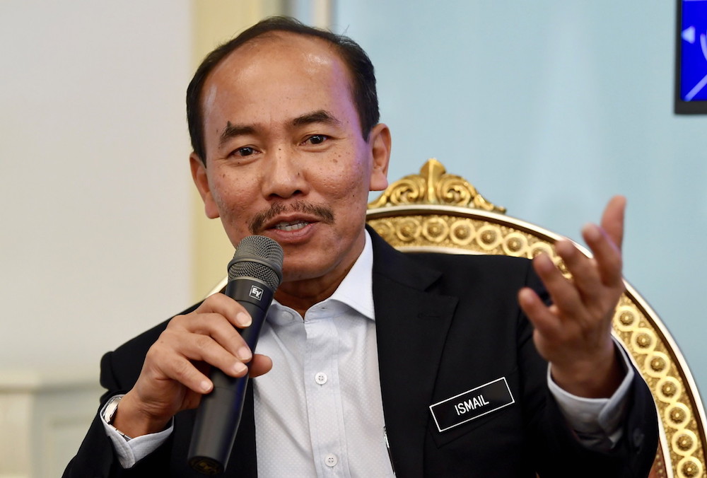 Datuk Ismail Bakar answers questions during the u00e2u20acu02dcUp and Close KSN with Mediau00e2u20acu2122 programme in Putrajaya October 11, 2018. u00e2u20acu201d Bernama pic