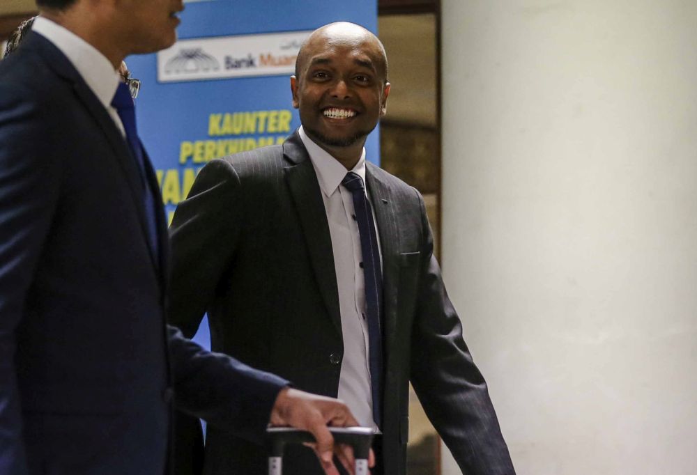 Lawyer Datuk Geethan Ram Vincent disagreed that deaths caused by quarantine breakers constituted culpable homicide but said authorities need not look beyond Act 342 to punish such individuals more severely. — Picture by Firdaus Latif