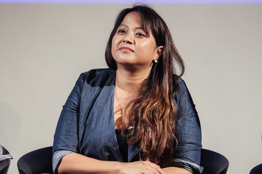 Sin Chew Daily COO Tan Lee Chin speaks at the Cooler Lumpur Festival Kuala Lumpur October 5, 2018. — Picture by Hari Anggara