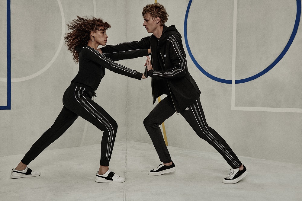 The Karl Lagerfeld X Puma collaboration. u00e2u20acu201d AFP pic