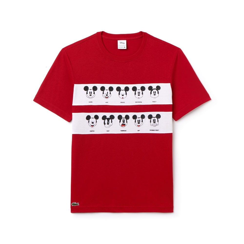 A t-shirt from the Lacoste x Disney collection. u00e2u20acu201d AFP pic