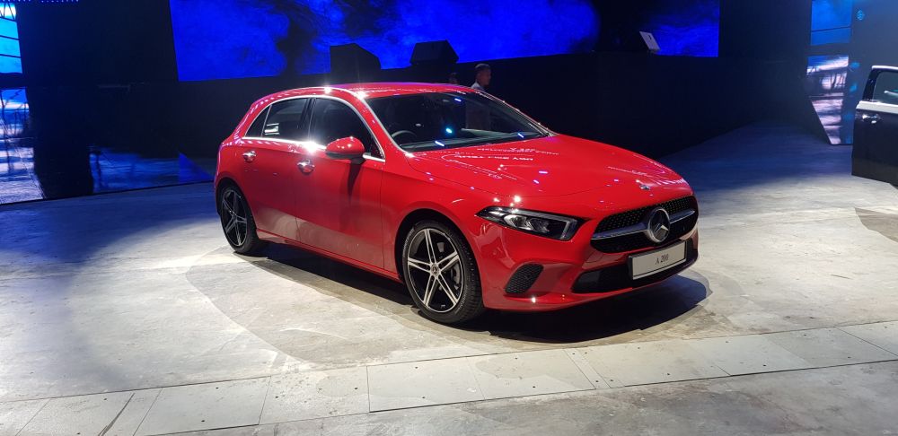 Mercedes Benz A-Class was launched in Malaysia last night in Kuala Lumpur. u00e2u20acu2022 Picture by YS Khong and Mercedes Benz