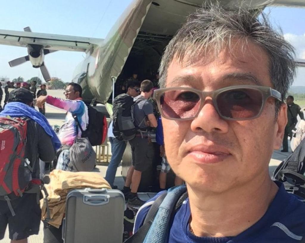 Ng Kok Choong, the Singaporean involved in a dramatic rescue of a child during Septemberu00e2u20acu2122s earthquake in Palu, Indonesia, was found dead in India. u00e2u20acu2022 Picture courtesy of Air Sports Federation of Singapore