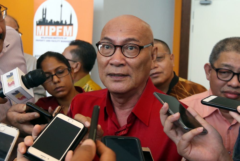 KL mayor Datuk Nor Hisham Ahmad Dahlan speaks to reporters after officiating the Kuala Lumpur Strata Community convention at the DBKL Training Institute October 11, 2018. u00e2u20acu201d Picture Razak Ghazali