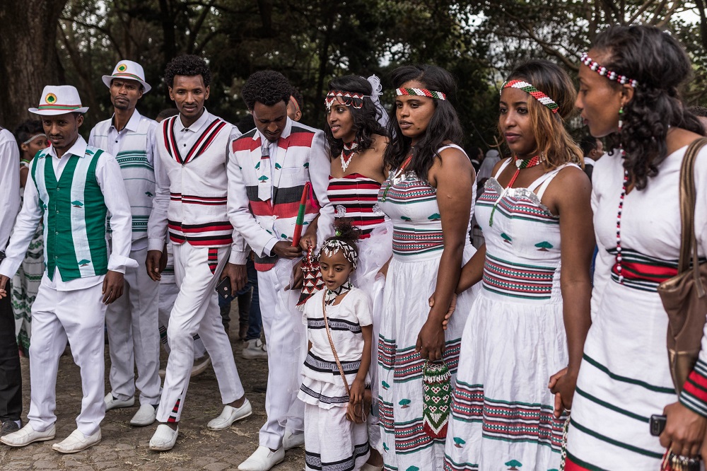 People from community of Oromo from different parts of Ethiopia celebrate Irreecha Afaan Oromo, also called Irreessa, a Thanksgiving holiday of the Oromo People in Ethiopia September 30, 2018. u00e2u20acu201d AFP pic 